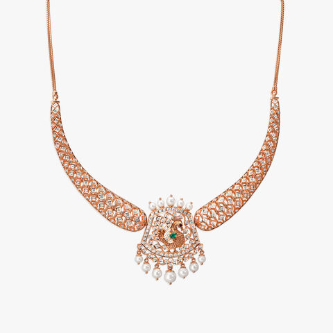 Regal Majesty Diamond Necklace Set