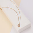 14KT Yellow Gold Glam Gala Pendant with Chain,,hi-res image number null
