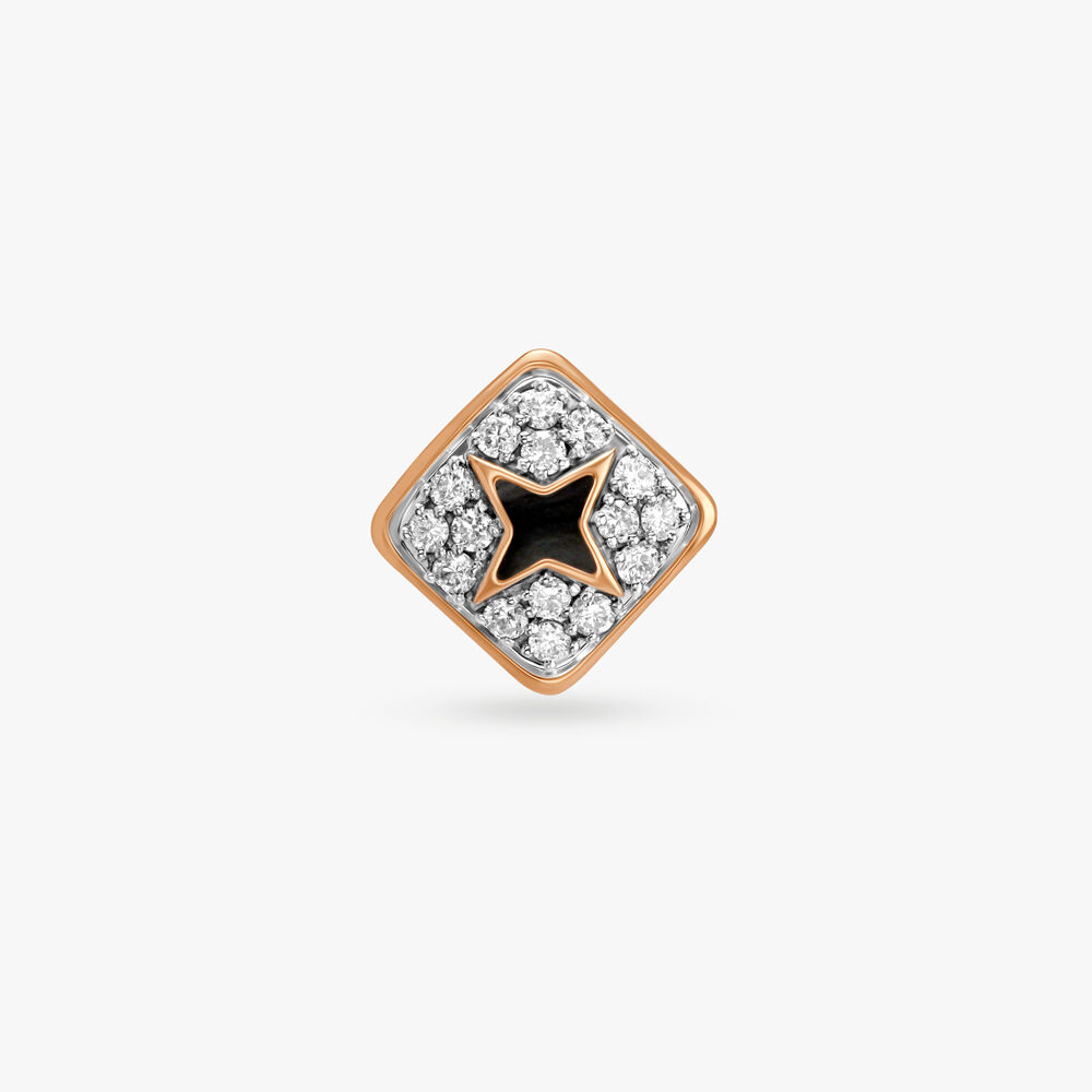 Geometric diamond new arrivals earrings