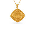 Chic Gold Pendant,,hi-res image number null
