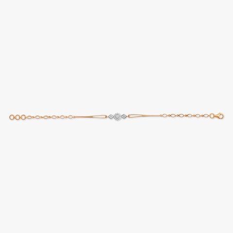 Petal Radiance Diamond Bracelet
