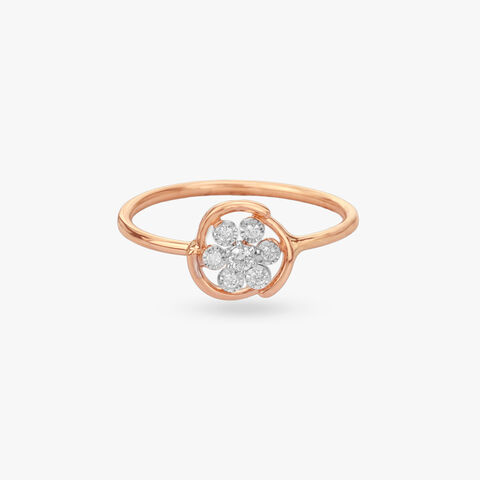 Blossom Halo Diamond Ring