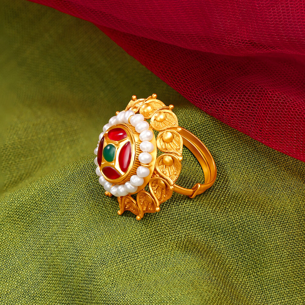 Tanishq flower hotsell ring
