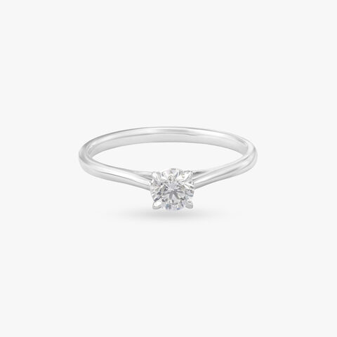 Luminous Harmony Solitaire Ring