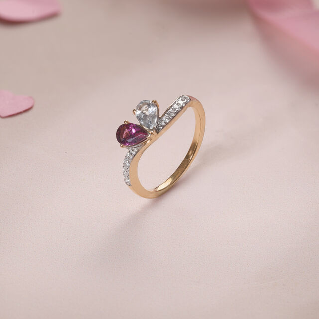 Radiant Pear-Cut Ring 