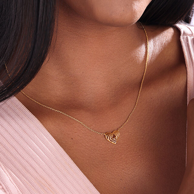 Love Echo Heart Necklace 2