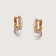 Glow Pearl Hoops 4