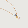 Toi-et-Moi Topaz Pendant 4