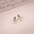 Toi Moi Pear Studs 