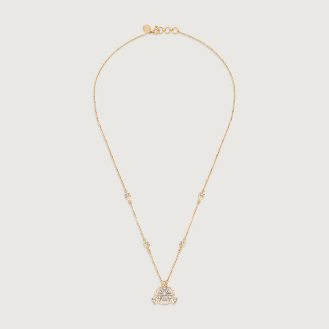 Astral Cluster 14KT Diamond Necklace 4