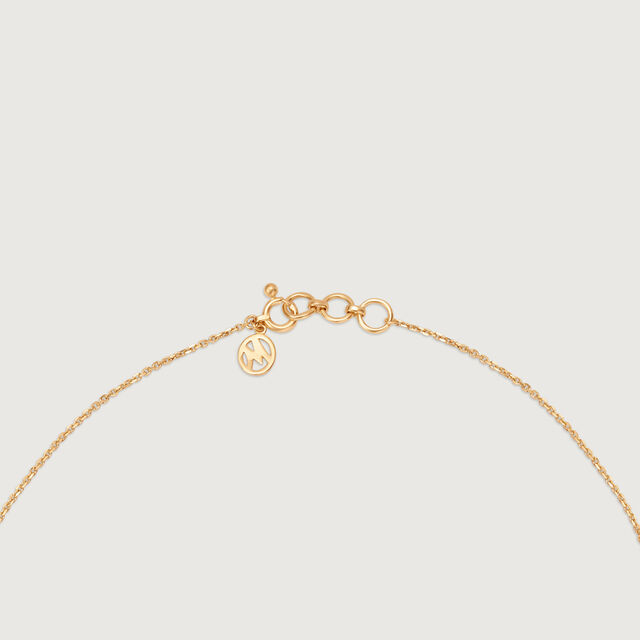 Crescent Comet's Glimmer 14KT Diamond Necklace 5