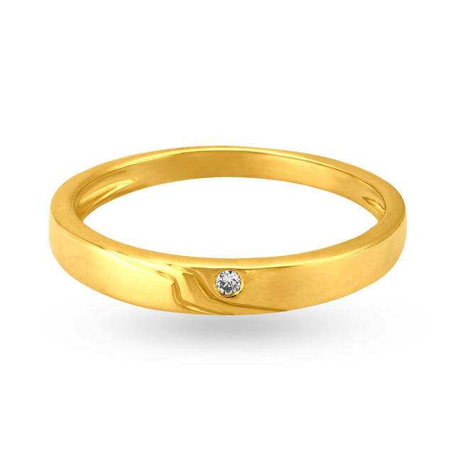 Elegant Minimalistic Diamond Ring 2