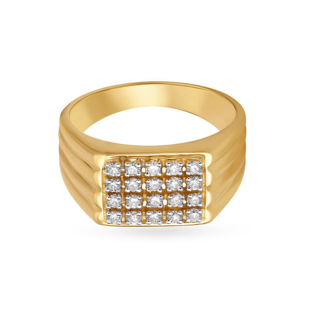 Bold Diamond Finger Ring 2