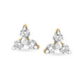 Petite Diamond Stud Earrings 2