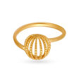 Chic Eclectic Gold Ring 2