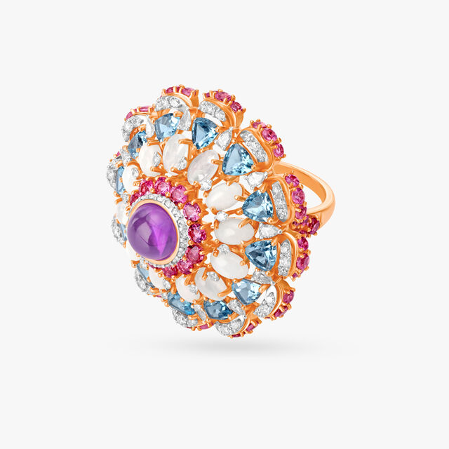 Versatile Floral Elegance Ring 2