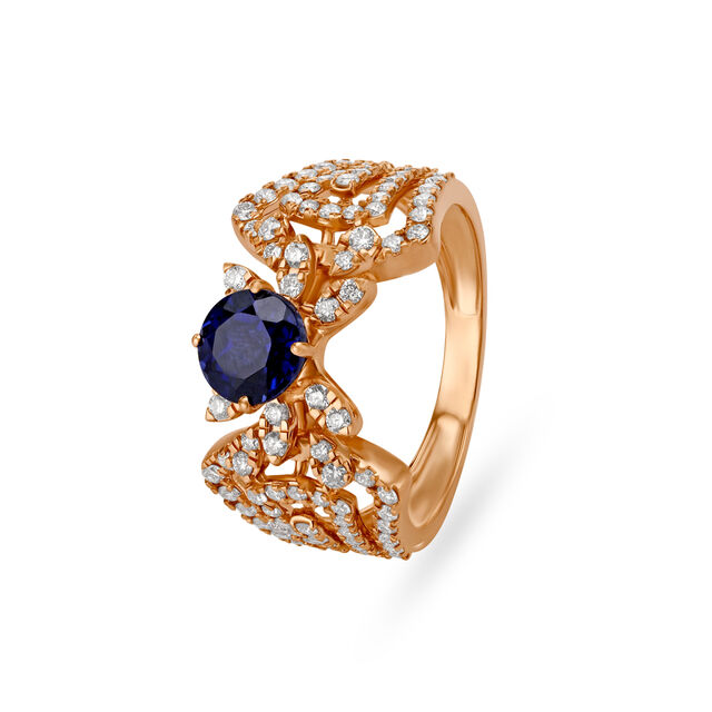 Impressive Cocktail Diamond Ring 