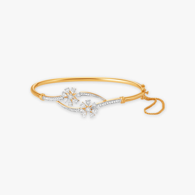 Cascade Diamond Bangle 