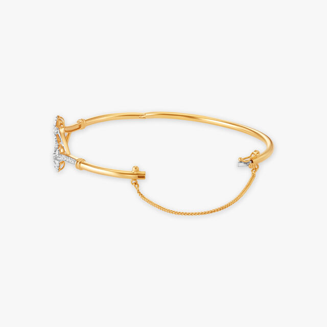 Cascade Diamond Bangle 2