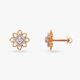 Petal Diamond Pendant and Earrings Set 5