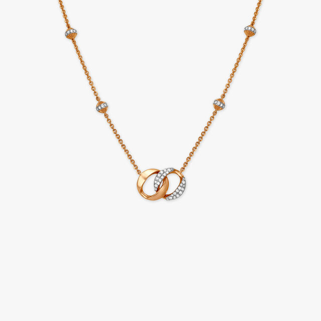 Entwined Diamond Necklace