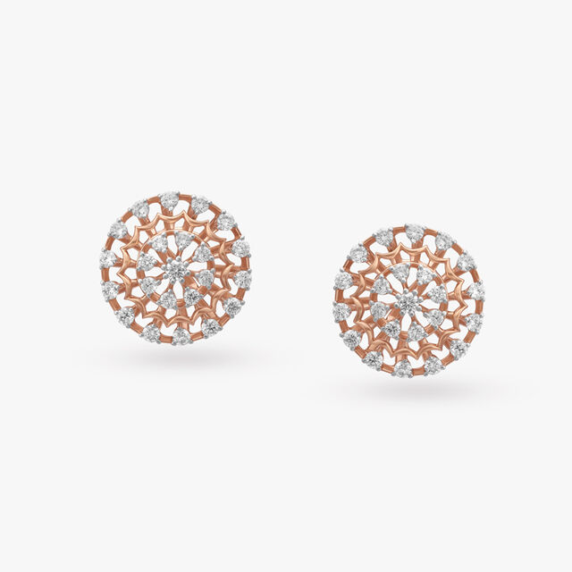 Starlit Charm Exquisite Filigree Earrings 