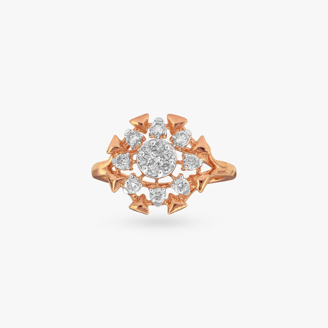 Starflare Cluster Diamond Ring
