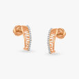 Chronicles Of Elegance Diamond Hoop Earrings 