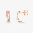 Chronicles Of Elegance Diamond Hoop Earrings 2