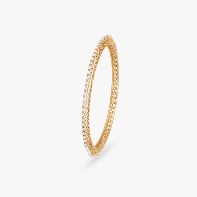 Geometric Diamond Bangles 2