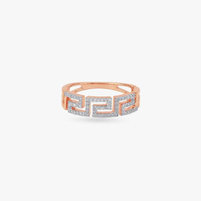 Geo Maze Diamond Ring