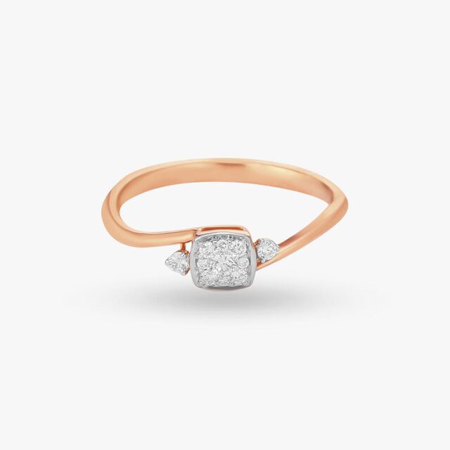 Ethereal Grace Diamond Finger Ring 2