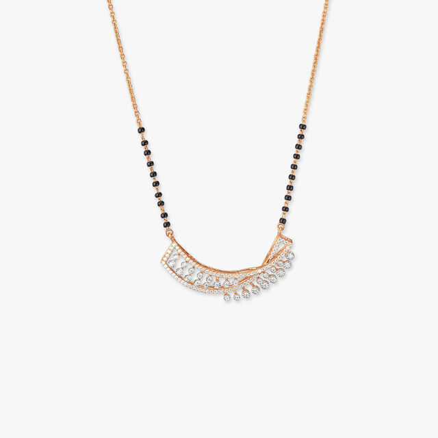 Graceful Glow Diamond Mangalsutra 