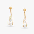 Graceful Chandelier Pearl Drop Earrings 