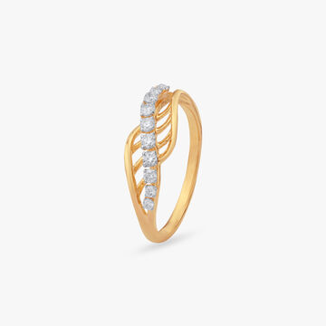 Dazzling Trail Diamond Ring