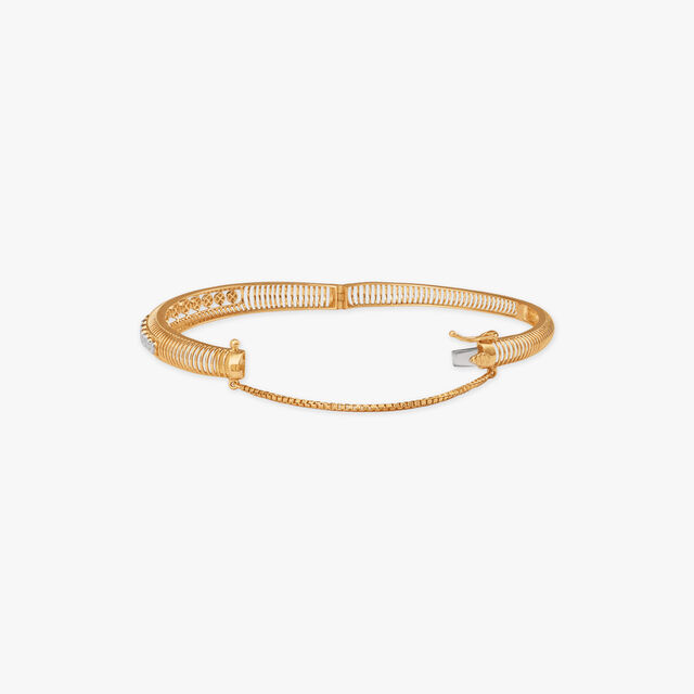 Gleaming Symphony Diamond Bangle 2