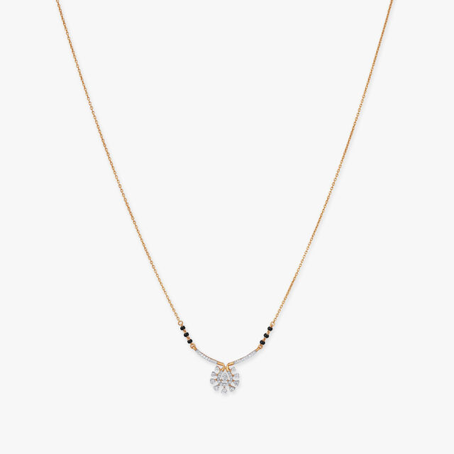 Dewdrop Grace Diamond Mangalsutra