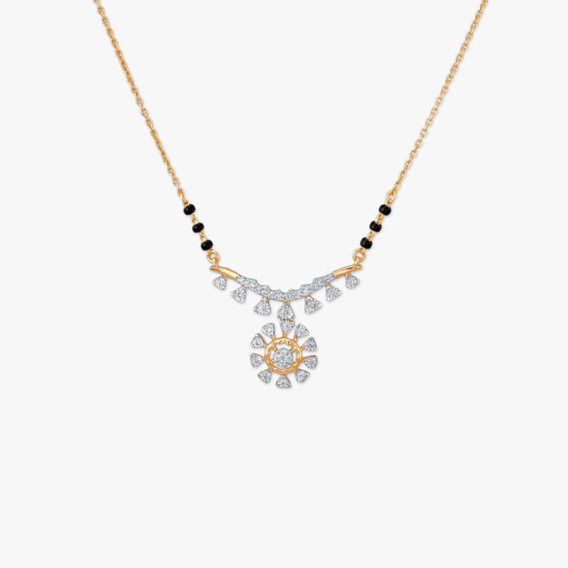 Divine Glow Diamond Mangalsutra