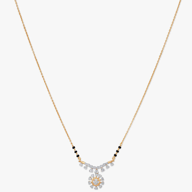 Divine Glow Diamond Mangalsutra