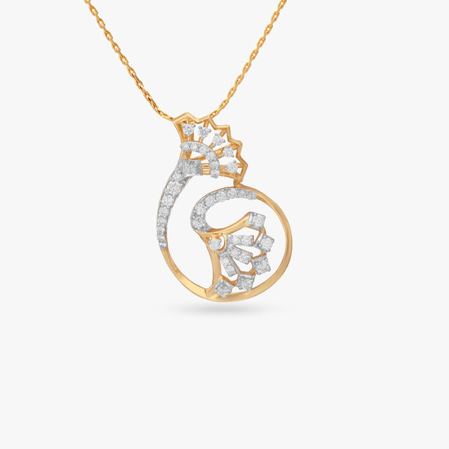 Sparkling Arcadia Diamond Pendant 