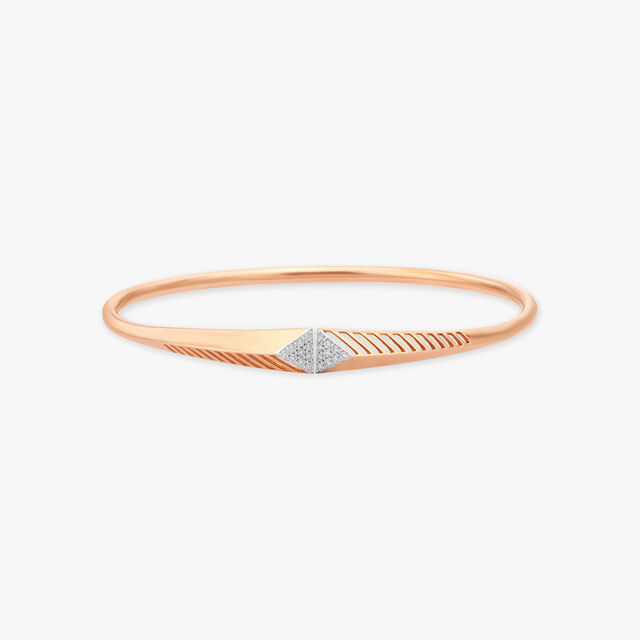Sophisticated Diamond Bangle 