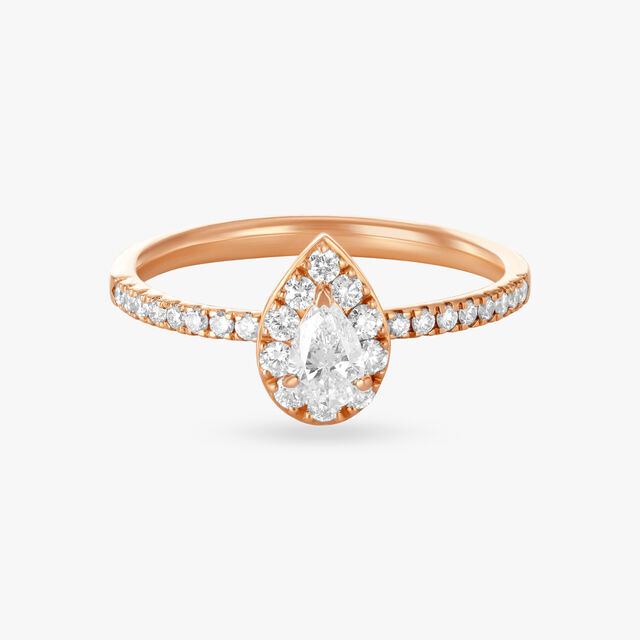 Graceful Diamond Finger Ring 2