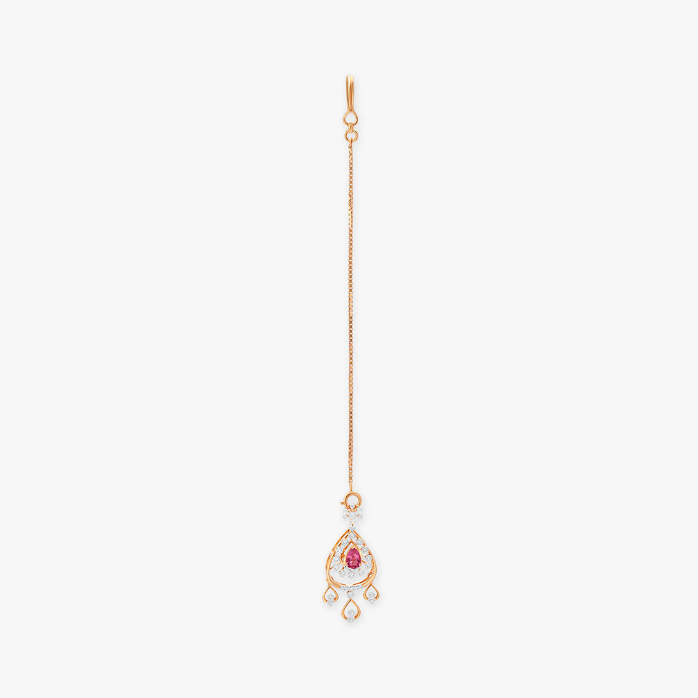 Diamond maang tikka tanishq clearance