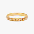 Artisan Gold Bangle 