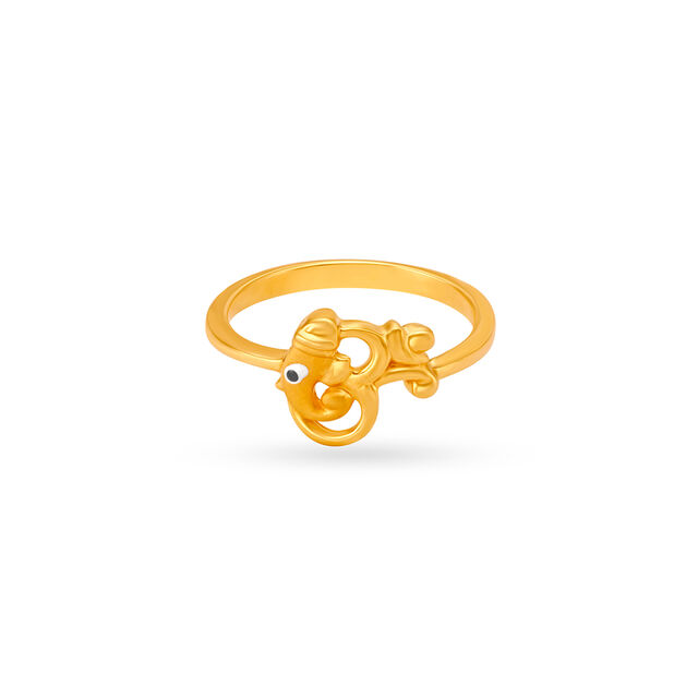 Divine Lord Ganesha Ring for Kids