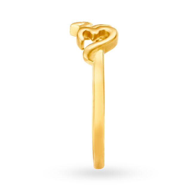 Eternal Om Gold Finger Ring