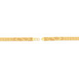 Intricate Woven Pattern Gold Bracelet for Men 2