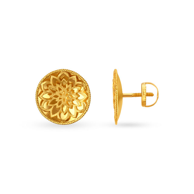 Magnificent Floral Stud Earrings 2