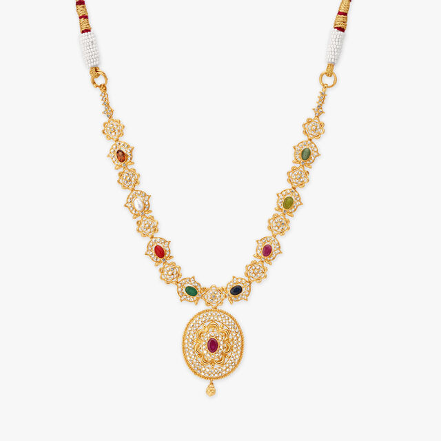 Blossoming Radiance Floral Necklace and Earrings Set 2