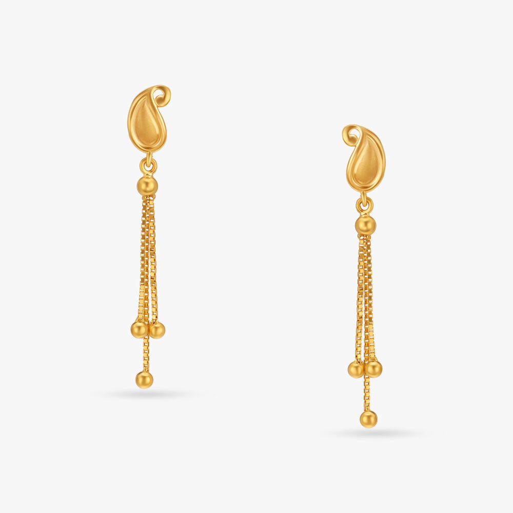 Buy Drop Earrings Online from the Latest Collection at Best Prices Tanishq USA